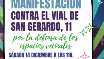 Sábado de manifestación en Saconia (Moncloa-Aravaca) contra el vial de San Gerardo, 11