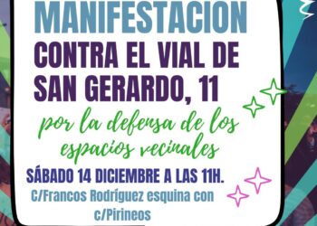 Sábado de manifestación en Saconia (Moncloa-Aravaca) contra el vial de San Gerardo, 11