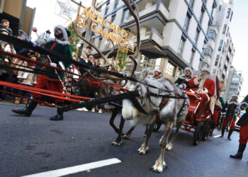 PACMA vuelve a denunciar el uso de renos en la visita oficial de Papá Noel a El Escorial