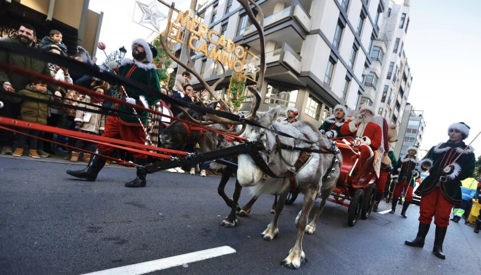 PACMA vuelve a denunciar el uso de renos en la visita oficial de Papá Noel a El Escorial