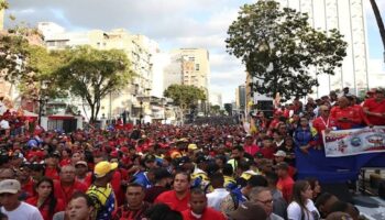 Venezuela apoyó en las calles la nueva juramentación de Nicolás Maduro