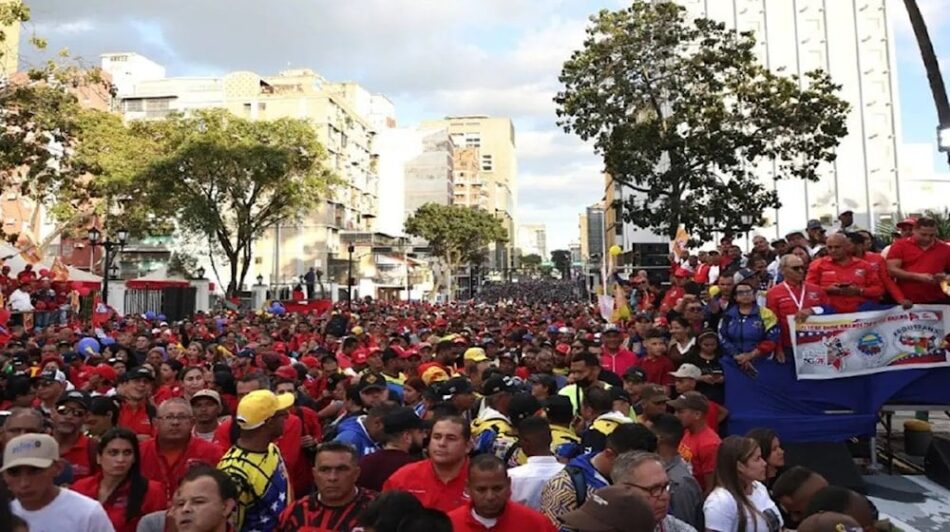 Venezuela apoyó en las calles la nueva juramentación de Nicolás Maduro