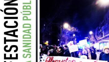 Retoman las protestas semanales en Carabanchel en defensa de la sanidad pública