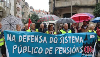 A CIG convoca protestas todos os martes mentres non se aprobe a suba das pensións