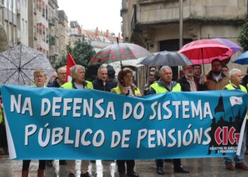 A CIG convoca protestas todos os martes mentres non se aprobe a suba das pensións