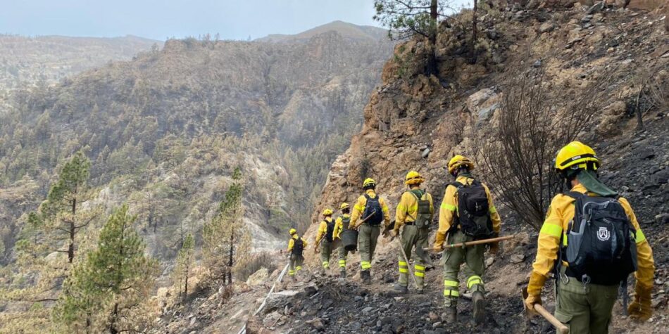 CCOO exige a la Seguridad Social la ejecución de coeficientes reductores de edad de jubilación para los y las bomberas forestales