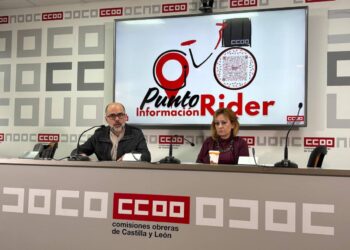 CCOO Castilla y León inicia una campaña para orientar a las más de 1.000 personas trabajadoras en Glovo en la Comunidad