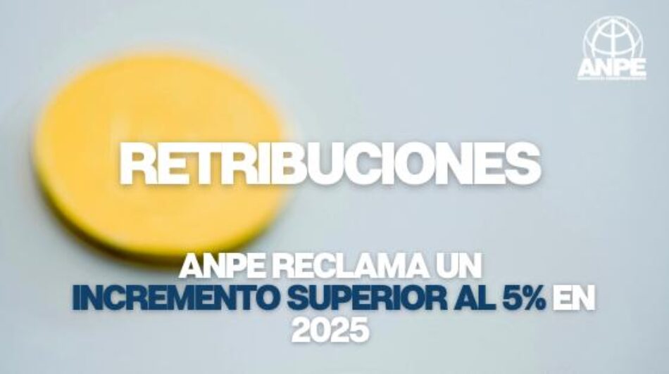 ANPE reclama un incremento superior al 5% para el personal público en 2025