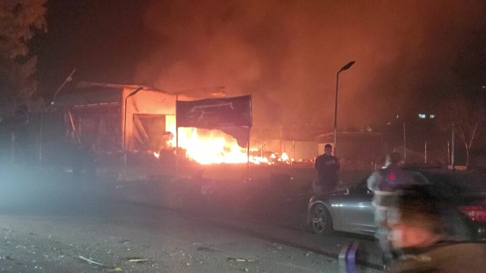 Israel ataca Nabatieh, sur de Líbano, por primera vez desde la tregua