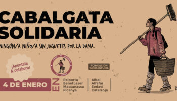 Un Centro de Voluntarios organiza con la Fundación Gomaespuma una cabalgata solidaria en 8 poblaciones afectadas por la DANA