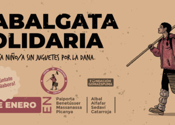 Un Centro de Voluntarios organiza con la Fundación Gomaespuma una cabalgata solidaria en 8 poblaciones afectadas por la DANA