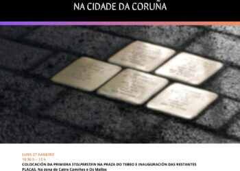 Actos en Memoria das vítimas do Holocausto na Coruña