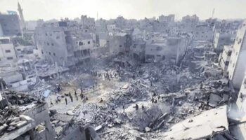 Israel destruyó o dañó el 69 por ciento de los edificios en Gaza