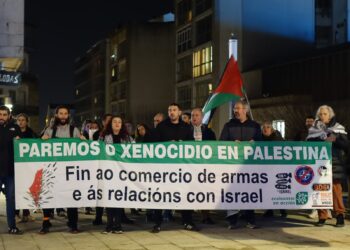 Compostela por Palestina presenta o manifesto «Eu apoio ao pobo palestino»