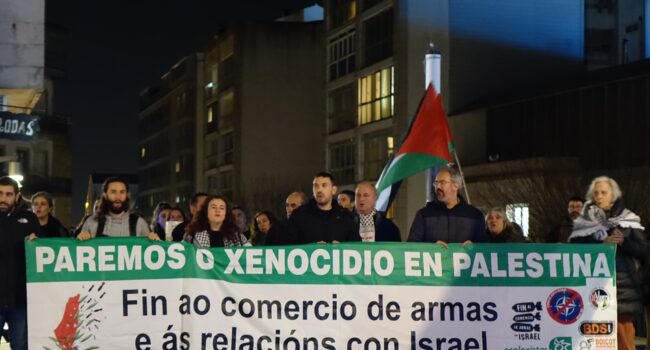 Compostela por Palestina presenta o manifesto «Eu apoio ao pobo palestino»