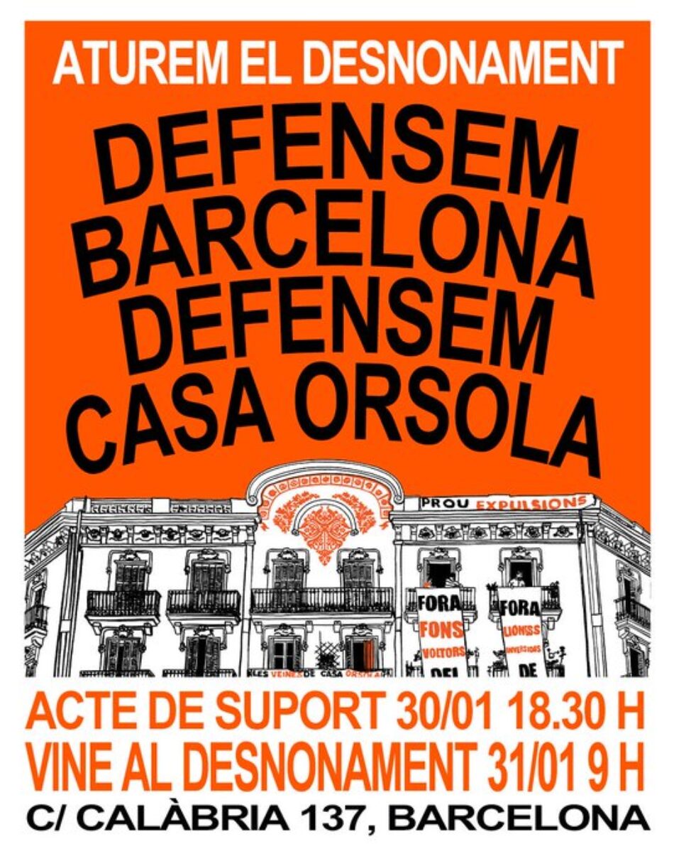 El maratón de defensa de Casa Orsola tendrá una retransmisión en directo con programación propia