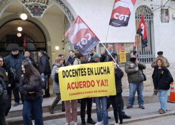 El sindicato CGT convoca cinco días de huelga en el conservatorio de música de Buñol (Valencia)