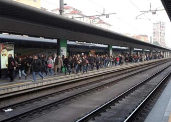 Huelga de los ferroviarios italianos en reivindicación de mejoras laborales