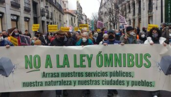 Ecologistas en Acción denuncia la nueva ley ómnibus aprobada por el gobierno Ayuso ya que solamente favorece intereses económicos especuladores