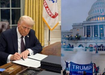 Críticas a indultos de Trump por asalto al Capitolio de EEUU