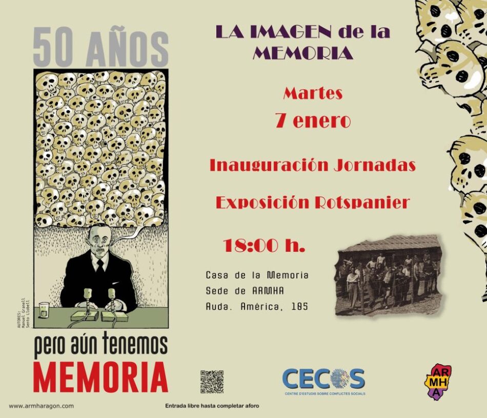 Presentación de la VII edición de «La Imagen de la Memoria». Inauguración: Exposición Rotspanier