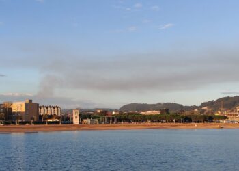 Coordinadora Ecoloxista d’Asturies: «Solo nos queda que llueva para rebajar la disparada contaminación que se respira en Gijón»