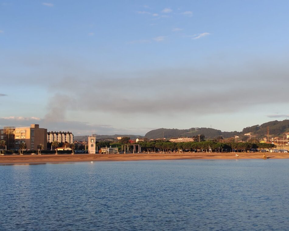 Coordinadora Ecoloxista d’Asturies: «Solo nos queda que llueva para rebajar la disparada contaminación que se respira en Gijón»