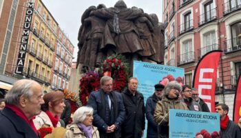 El monumento dedicado a los abogados asesinados en Atocha el 24 de enero de 1977 será declarado como Lugar de Memoria Democrática