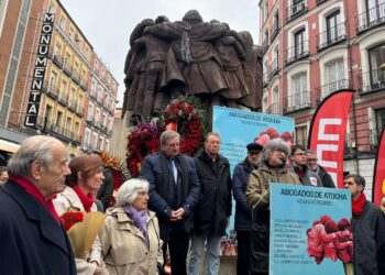 El monumento dedicado a los abogados asesinados en Atocha el 24 de enero de 1977 será declarado como Lugar de Memoria Democrática