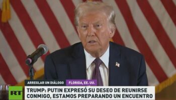 Trump afirma que se está preparando un encuentro con Putin