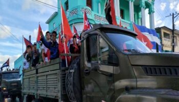 Rememoran el recorrido de la Caravana de la Libertad en Cuba