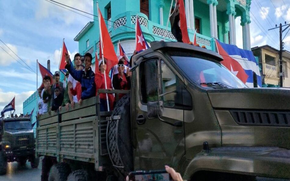 Rememoran el recorrido de la Caravana de la Libertad en Cuba