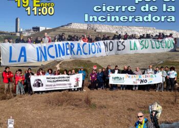 Sexta marcha por el cierre de la incineradora de Valdemingómez