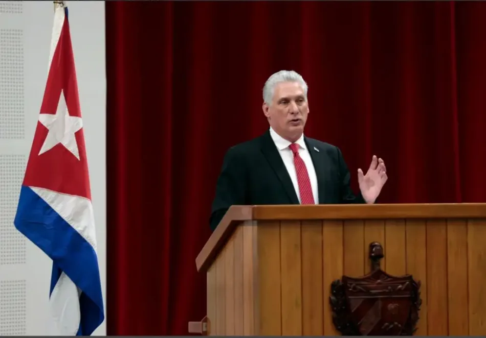 Díaz-Canel: Medida de Trump contra Cuba es un «acto de arrogancia»