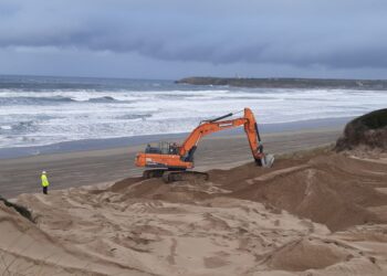 Colectivo Ecologista de Avilés: «El disparate del desmonte de las dunas en el monumento del Espartal en Castrillón»