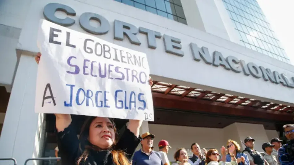 Comité Internacional alerta peligro para la vida de Jorge Glas en Ecuador