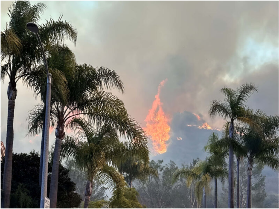 Un primer estudio señala la influencia del cambio climático en los incendios de Los Ángeles