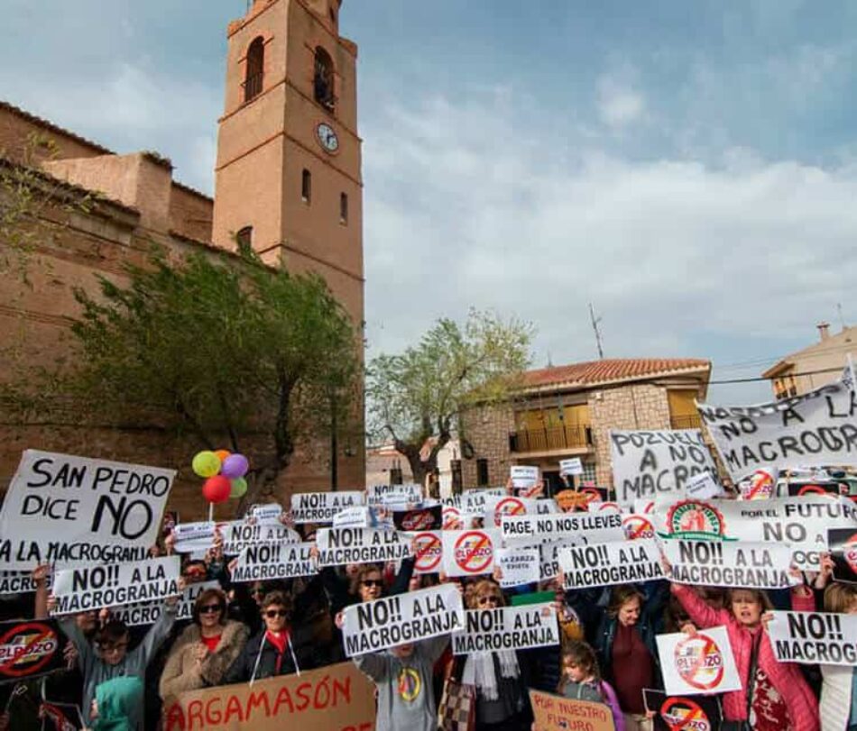 Verdes Equo se opone al fin de la moratoria de macrogranjas en Castilla-La Mancha y a la instalación de plantas de biometano