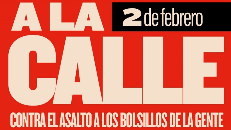 El PCE llama a la movilización del 2 de febrero en Ponferrada “en defensa del escudo social y de las pensiones” convocada por CCOO y UGT