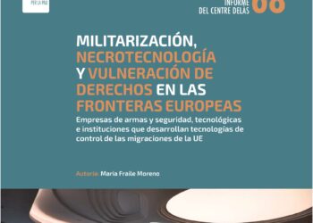 Empresas de armas, cuerpos policiales y organismos de carácter militar o de defensa participan en la mayoría de los proyectos europeos de I+D desarrollados con Frontex, presuntamente con fines civiles