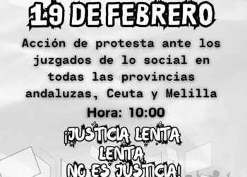 19F, jornada de lucha por la Justicia Social en los juzgados