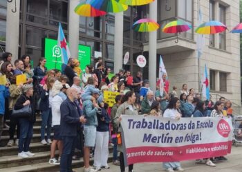 A CIG-Ensino denuncia o despedimento dunha das traballadoras da Escola Infantil Merlín en situación de IT