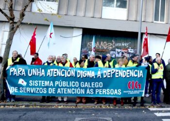 O Colectivo de persoas xubiladas e pensionistas lanza unha campaña para denunciar a situación de urxencia do SAF