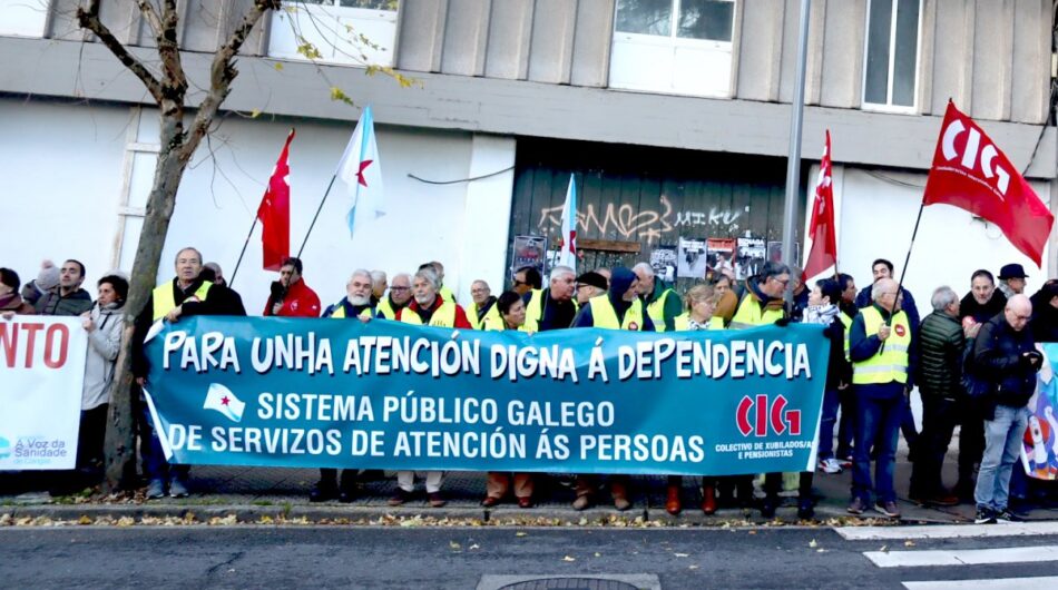 O Colectivo de persoas xubiladas e pensionistas lanza unha campaña para denunciar a situación de urxencia do SAF