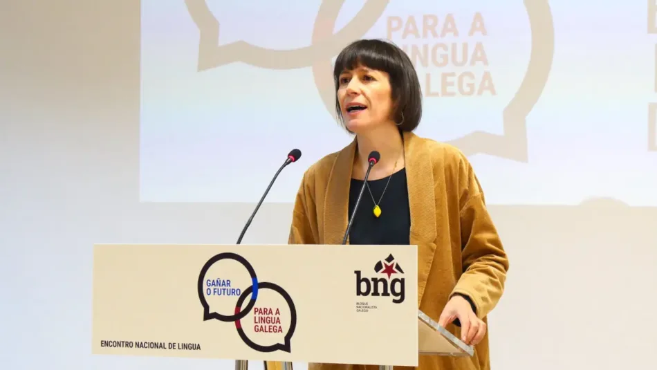 Ana Pontón pide mobilizarse ante un goberno do PP que quere cargarse o galego até reducilo a unha lingua de uso residual