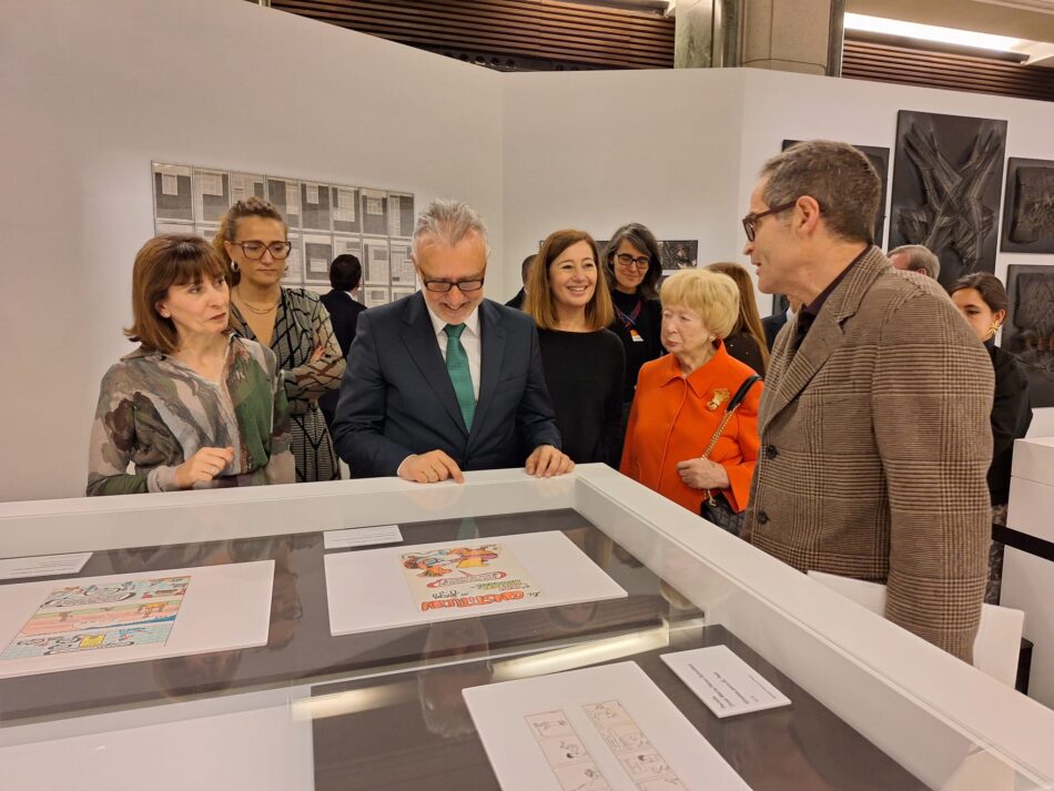 Memoria Democrática presenta en el Congreso el catálogo de la exposición ‘El arte en la lucha por la libertad. Celebrando la Constitución española’