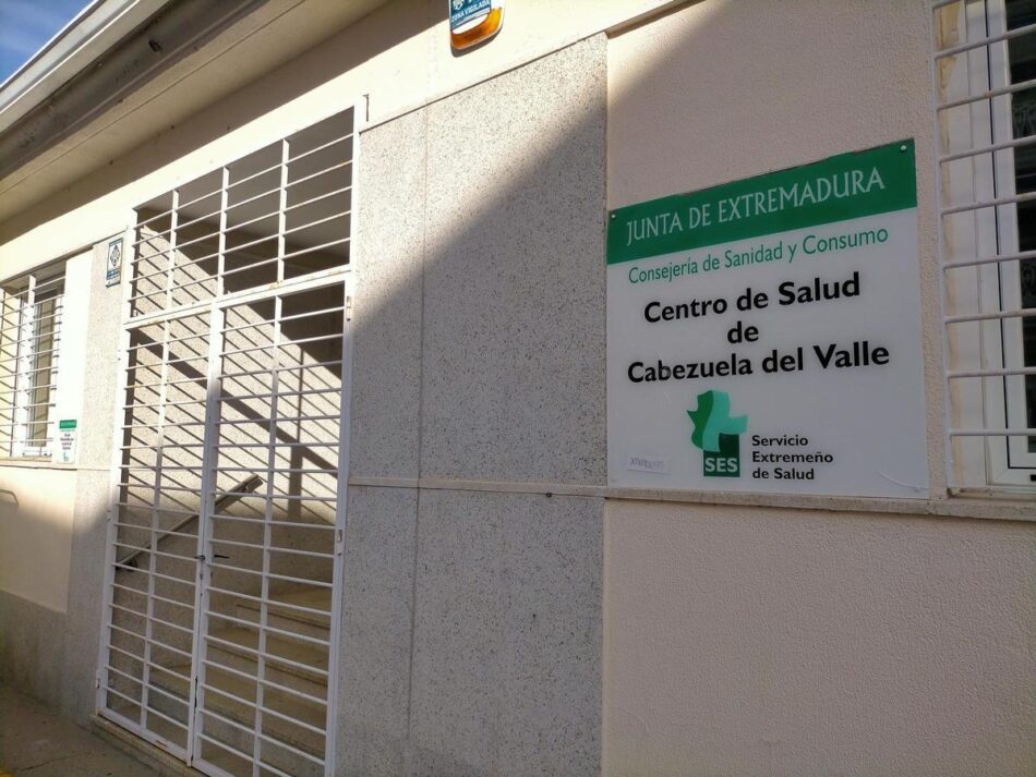 Convocan concentración ante la Asamblea de Extremadura por la falta de profesionales sanitarios en la atención primaria en la zona de salud de Cabezuela del Valle en el Jerte, el 27 de febrero