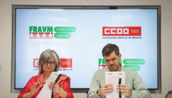 CCOO y la FRAVM suscriben un acuerdo de colaboración