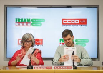 CCOO y la FRAVM suscriben un acuerdo de colaboración