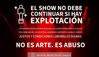 AMPOS y CCOO inician una campaña para alertar del abuso que cometen las orquestas sinfónicas privadas con el personal freelance